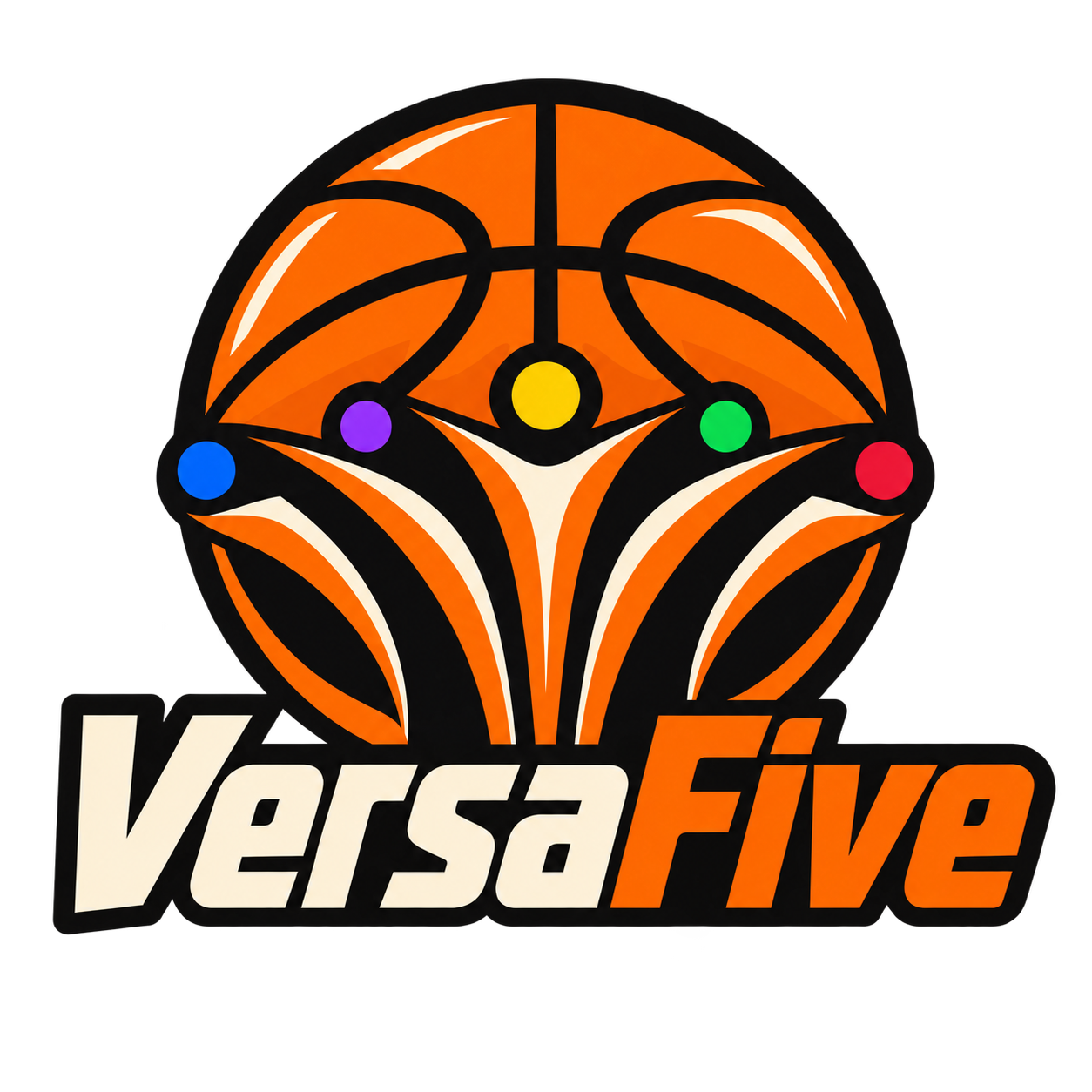 VersaFive basketball logo